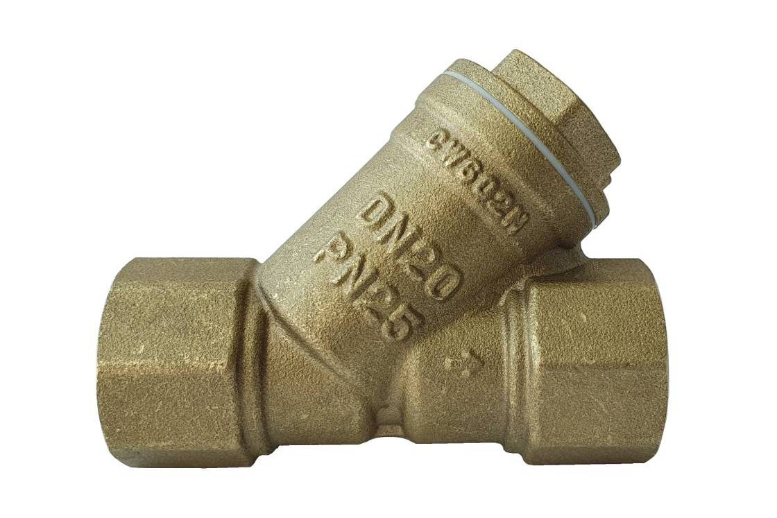 Ридан FVR-R 065B8339R — Фильтр сетчатый с пробкой DN40, PN25, Т от -20 °С...130 °С; материал корпуса латунь CW602N