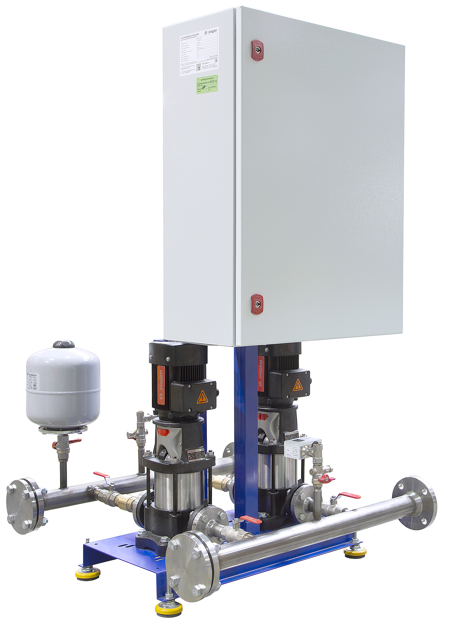 Ридан 215NS2223 — Установка (станция) насосная WaterJump-2CW-50-80-F-RMV 15-7F