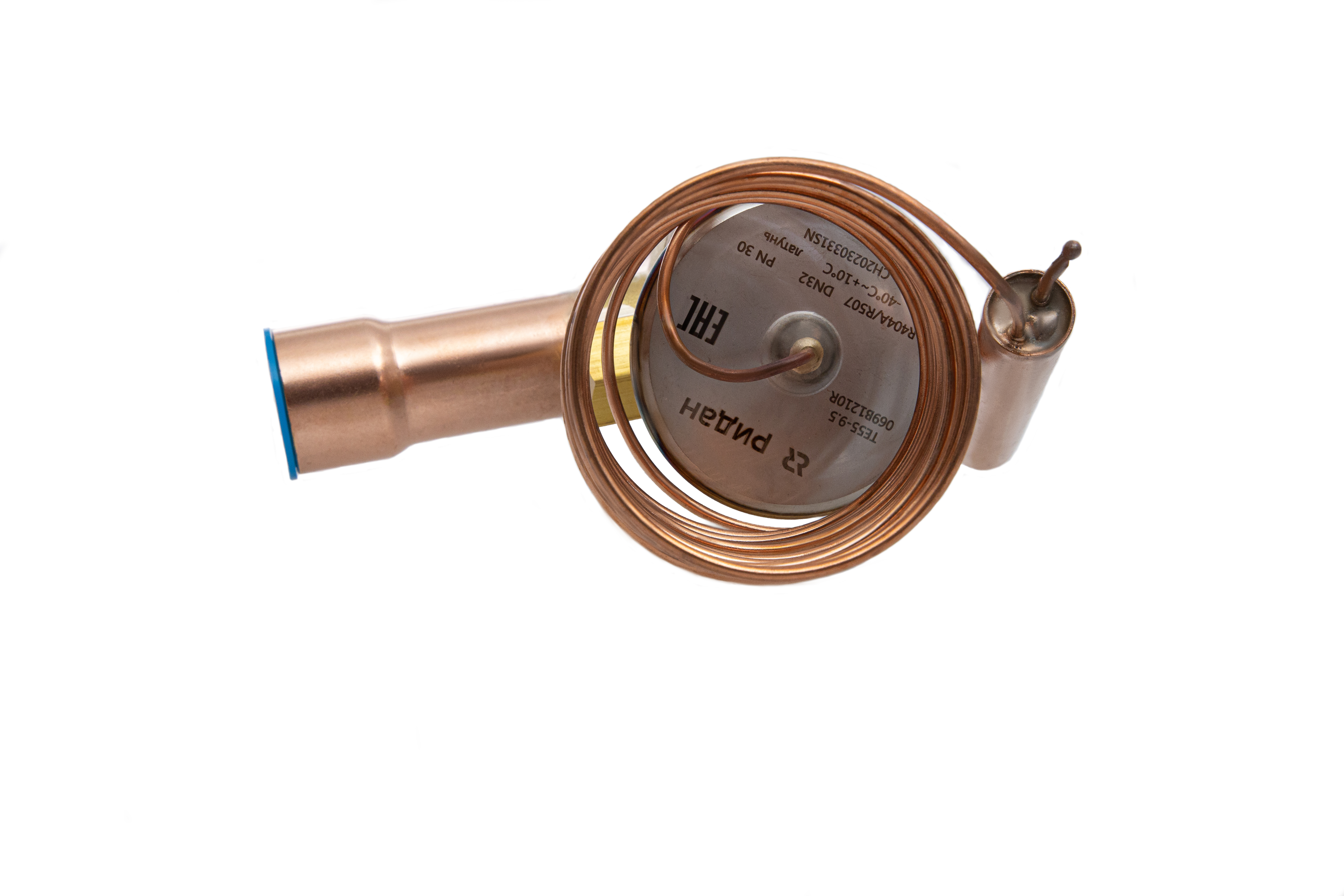 Ридан 069B2210R — Клапан терморегулирующий TE55-10, R22, T кипения -40...10 ℃, угловой, присоединительные патрубки 1"1/8