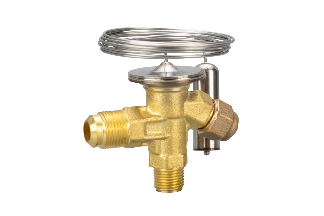 Ридан T2 068Z4383R — Терморегулирующий клапан, R134a, под пайку, присоединительные патрубки 1/2", температура кипения -30…+10 °C