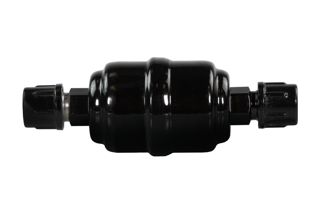 Ридан 023B8005R — Герметичный фильтр-осушитель с шариковой засыпкой DGL 052, присоединительные патрубки 1/4", под отбортовку