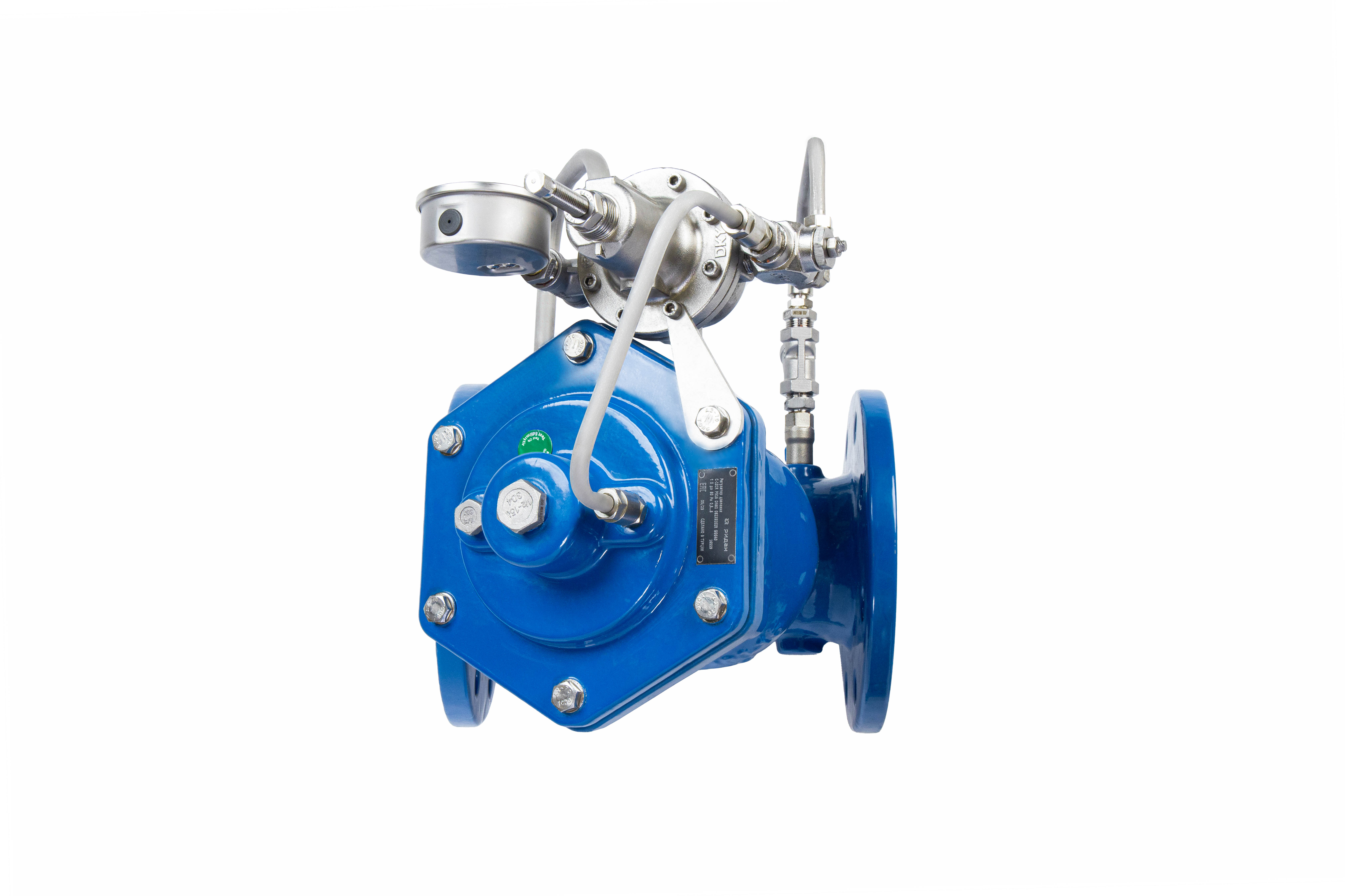 Ридан C301-R 082X6152RL2 — Регулятор давления «до себя» в сборе DN100, PN25 (диапазон настройки: 2...16 бар, L=350 мм)