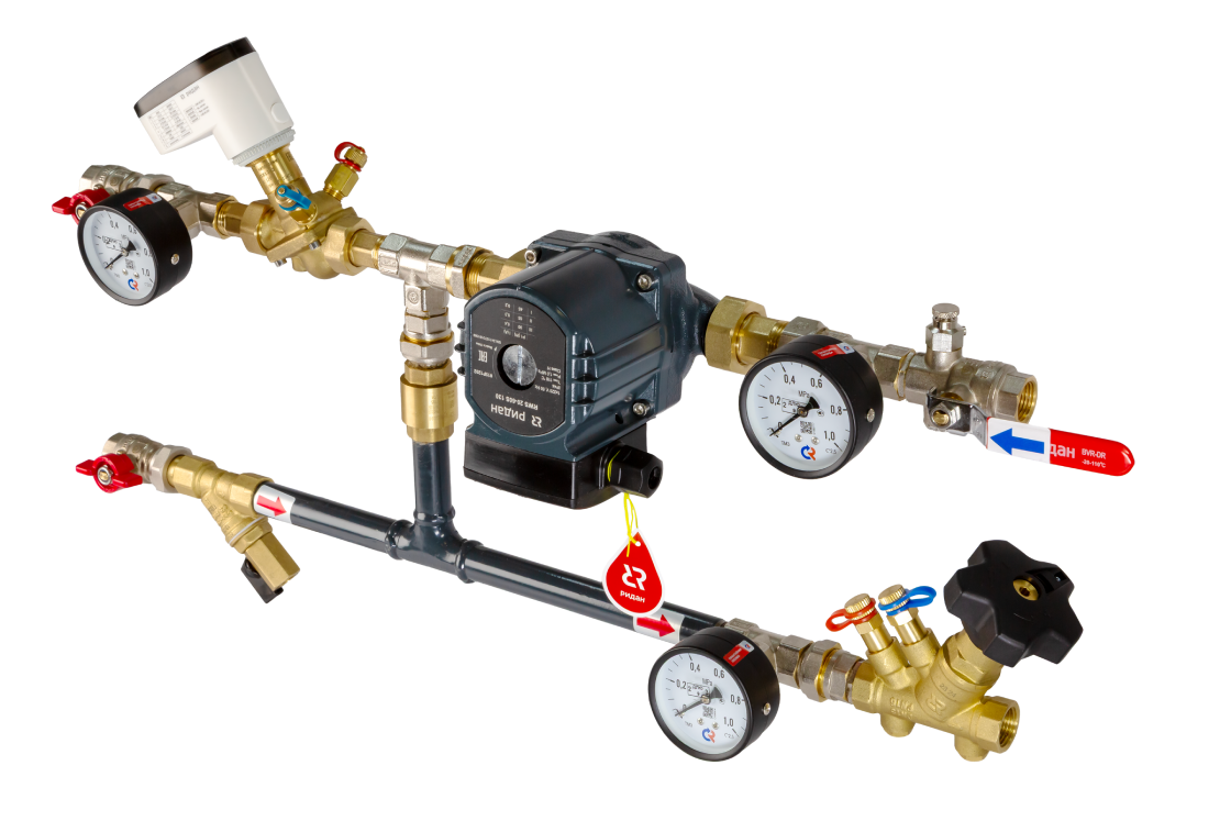 Узлы регулирования приточных установок