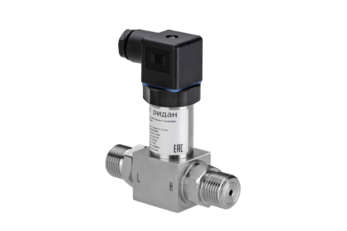 Ридан 050G0162R — Преобразователь перепада давления ADP2000R, 0-1,6 бар, 4-20 мА, G 1/2
