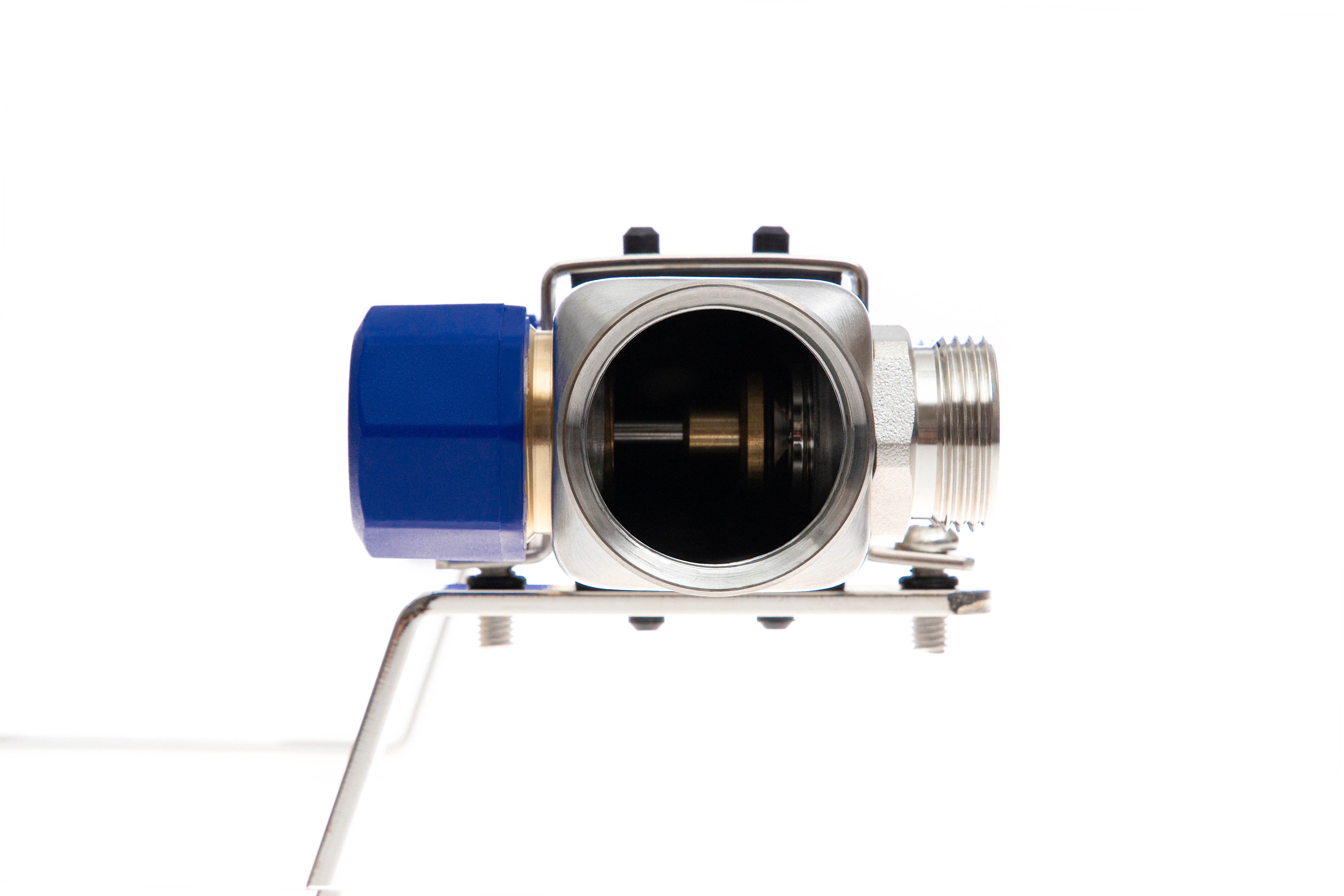 Ридан 088U0960R — Комплект коллекторов SSM-10RF set с расходомерами, кронштейнами, ручным воздухоотводчиком, сливным краном и торцевой заглушкой, 10 контуров