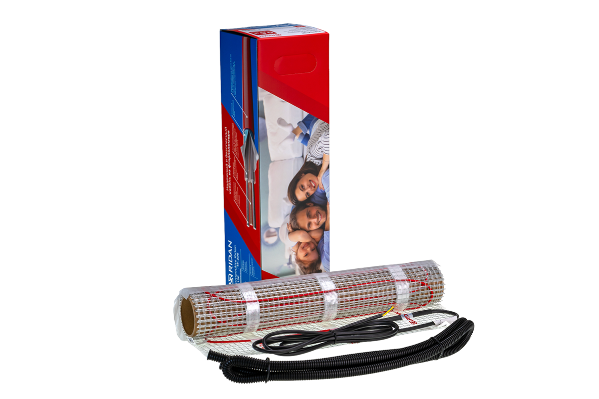 21RT0427R — Ridan TF-150 нагревательный мат 1350 Вт, 230 В, 9 м²