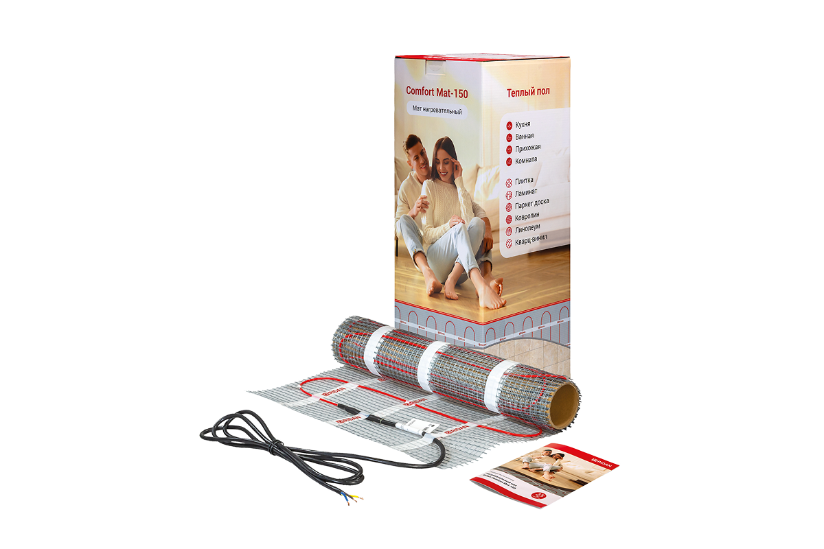 21RT0410R — Ridan Comfort Mat-150 (Комфорт Мат-150) нагревательный мат 1050 Вт, 230 В, 7 м²